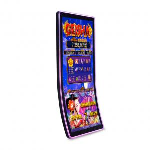 China J Type LCD Casino Gaming Curved Screen Display with Without Touch on sale