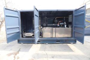 2800bar Hydro Blasting Machine For Concrete Remove Hydro Blaster 700HP
