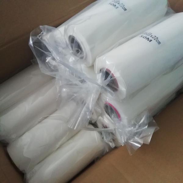 White Plain Weave 100% Nylon Silk Screen Printing Mesh Monofilament And Low Elasticity