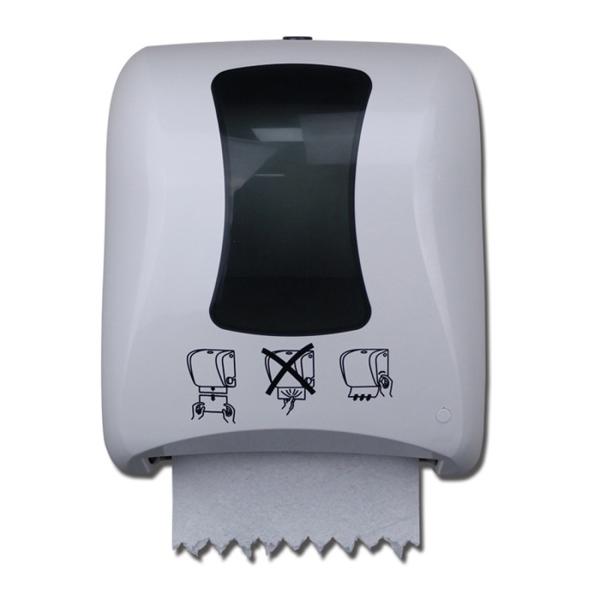 Quality 18cm Wide Roll Large Mechanical Auto Cut Paper Dispenser for sale
