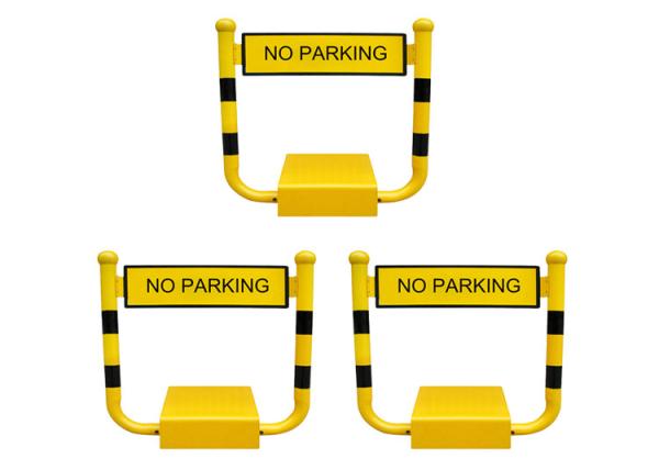 Quality A3 3.0mm Steel Parking Space Lock 50m Remote Control for sale