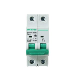 Buy cheap 2 Pole AC MCB Switch from wholesalers