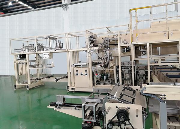 High Performance Baby Diaper Packing Machine Fully Automatic Environmental