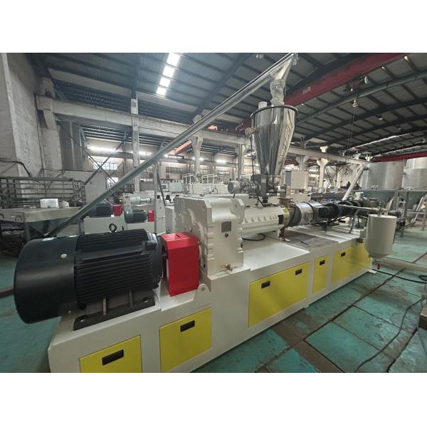 150-500kg/H Output PVC Compound Powder Die Cutting Granulating Line PVC Pelletizing Production Line 3 Degree Air Cooling System