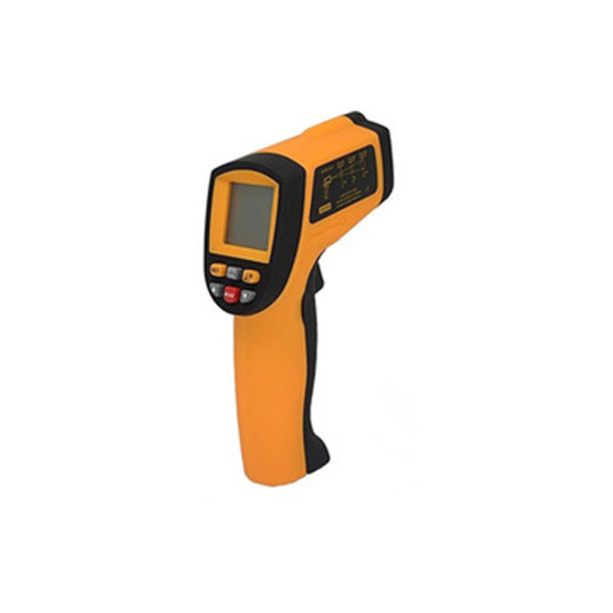 Handheld infrared thermometer with LCD display