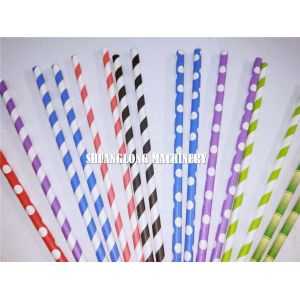 China 3KW Paper Straw Making Machine , Paper Drinking Straw Making Machine wholesale