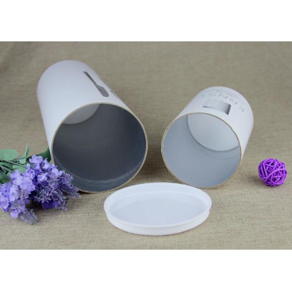 PP Lip Paper Cans Packaging White OEM Printing For Tableware Container