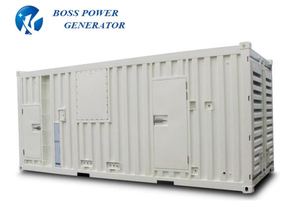 Quality 1375kva Containerized UK Perkins Generator With Original Stamford Alternator Controlled By Deepsea for sale