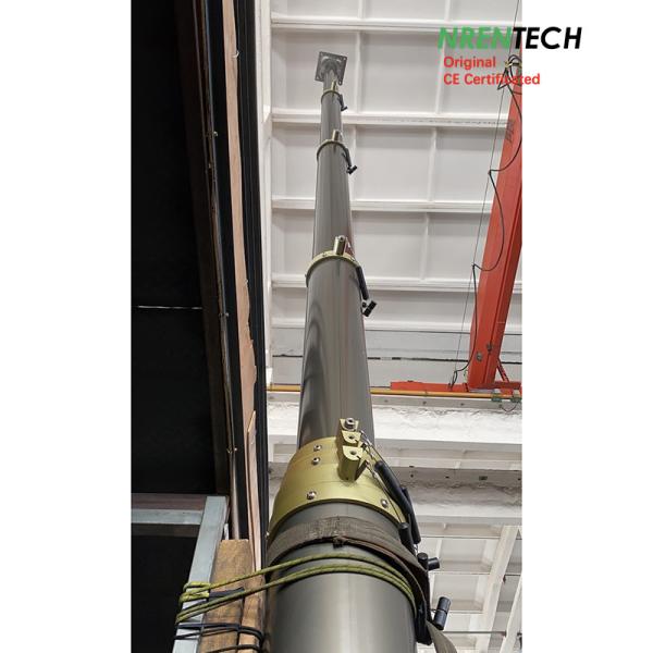 Quality 30m lockable pneumatic telescopic mast 300kg payloads-5.5m closed height-for antenna for sale
