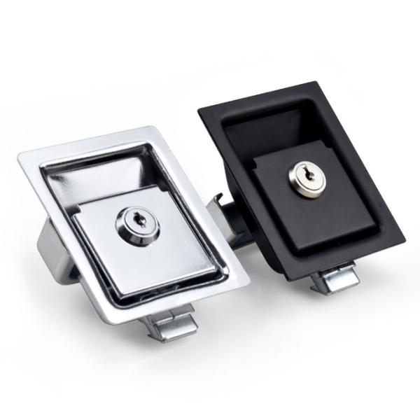Carbon Steel Single Point Paddle Handle Door Latches For Storage Rooms RV