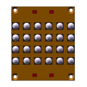 InGaN Chip 8A 16w/Cm2 310W 6868 LED UV Module