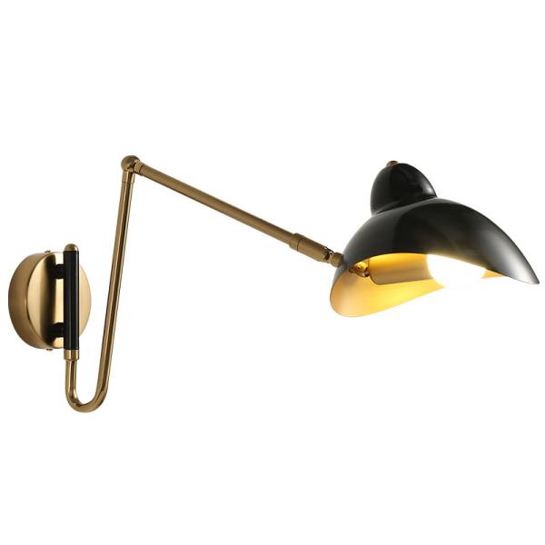 loft Vintage Black White Bedroom Living room serge lamp Telescopic wall lights (WH-VR-04)