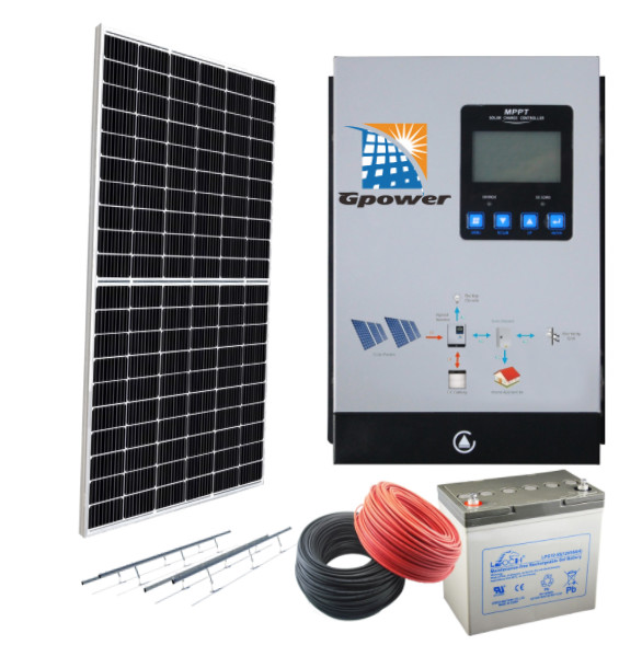 China ROSH 10KW Hybrid Grid Solar System With Batteries Backup wholesale