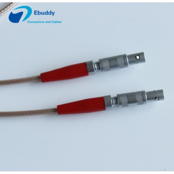 C5-C5 Ultrasonic Probe Custom Power Cables LEMO FFA 00 250 Connector RG316 Signal Transmission