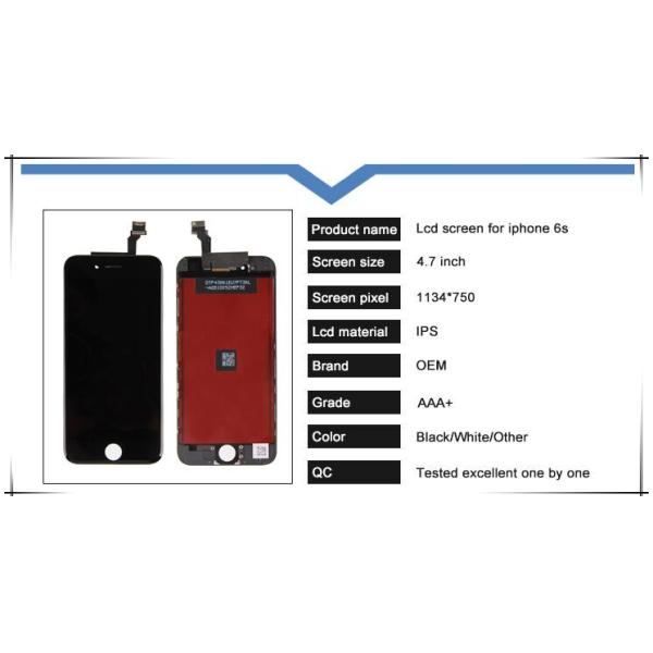 Lcd display screen for iphone 6s replacement with digitizer, lcd touch screen display for iphone 6s lcd touch screen