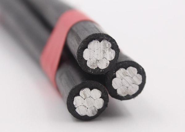 Quality LV Three Core Cross Linked Polyethylene Wire PVC Sheath Direct Burial for sale