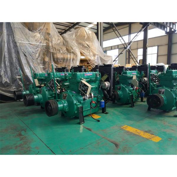 75kw/100hp 2000rpm Weifang diesel engine R4110ZLP with the clutch and belt pulley for stationary power