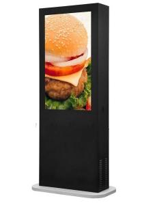 China Outdoor Digital Signage Kiosk , Touch LCD Digital Signage Display Floor Standing wholesale