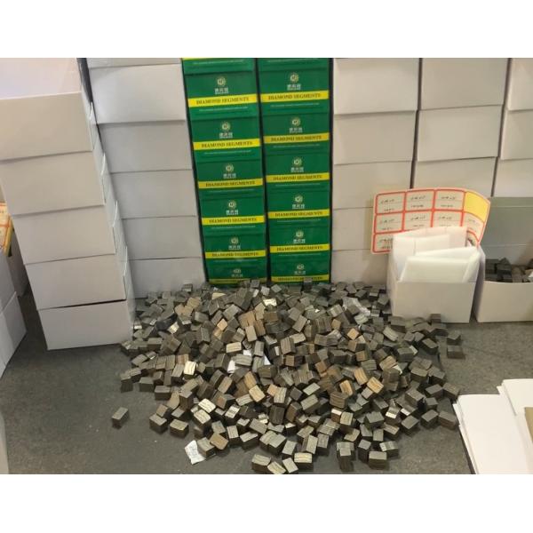 Fast Cutting Diamond Segments For Granite Edge Cutting Bridge Saw 600mm