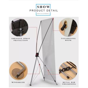 Vinyl Mesh Fabric PVC Custom Advertising Banners Roll Up Stand