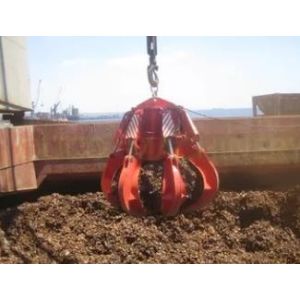 China Scrap Handling Mechanical Grab Bucket Orange Peel Granular Material wholesale