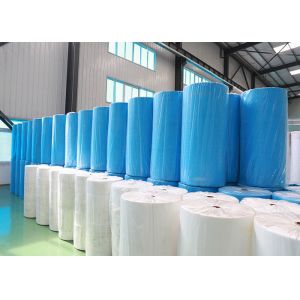 70gsm Embossed Spunlace Nonwoven Fabric with Pearl DOT Pattern