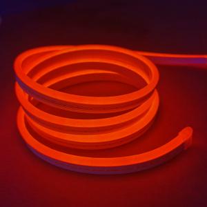 China Orange Flexible Neon LED Rope Lights Waterproof IP65 DC12V Decorative Lighting wholesale