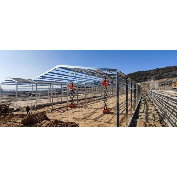 Metal Poultry Breeding Base Pre Engineered Metal Building