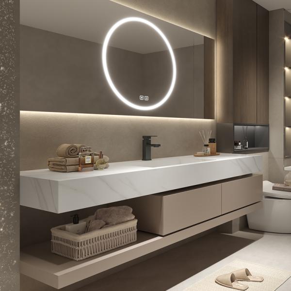 E1 Environment Standard Modern Bathroom Vanity Furniture for Customized Bathrooms