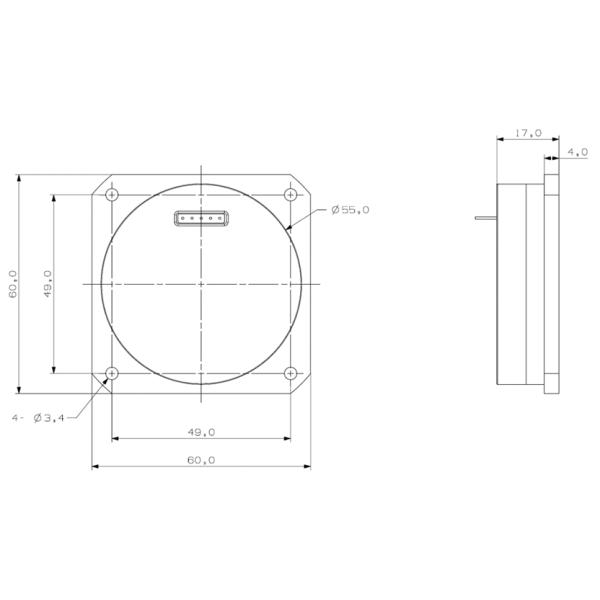 Gyroscope Sensor Diagram