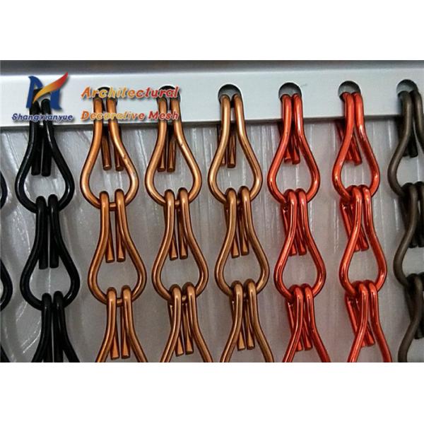 Creative Space Image Aluminum Chain Curtain Screen Indoor Outdoor Decoration Logo