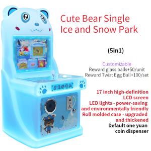 China Coin Up Arcade Machine Coin Ice and Snow Park Game wholesale