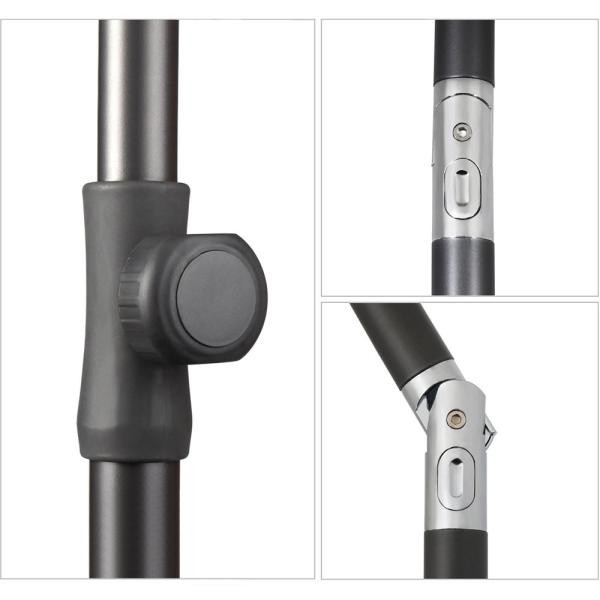 7ft Travel Beach Umbrella Adjustable Tilt And Height