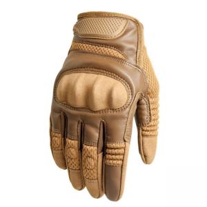 China One Finger Military Tactical Leather Motorcycle Gloves Nylon For Outdoor Climbing wholesale