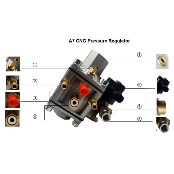 LLANO LN-A7 CNG Pressure Regulator For CNG GNV Fuel Engine Cars