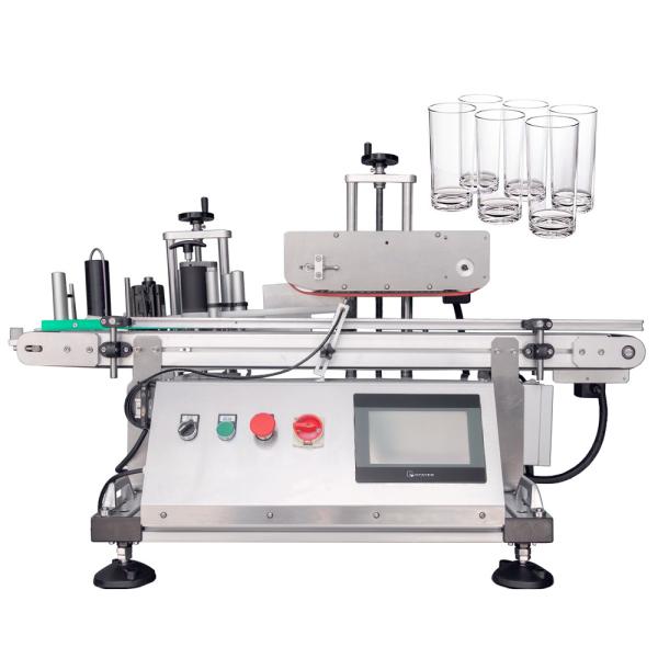 Quality YM400 Benchtop Automatic Round Bottle Labeling Machine For Jam for sale