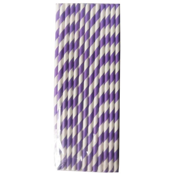 FDA Certificates Paper Drinking Straws FSC Decorative Paper Straws