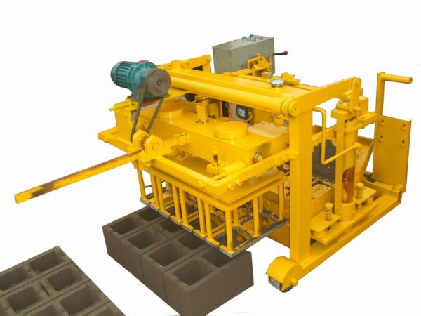 Quality Moving Block Making Machine Manual Concrete Block Moulding Machine 40-3 From China for sale