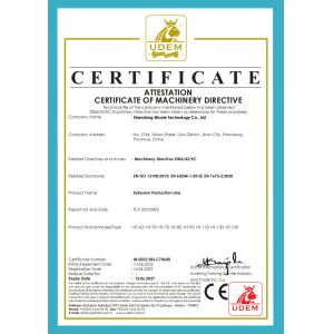 Shandong Nicole Technology Co., Ltd. Certifications