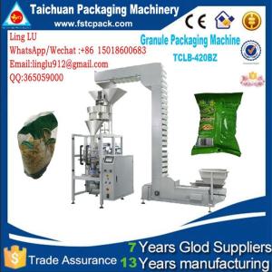 Automatic machine for packaging suitable 1-5kg all granular,almondsSuch as puffed food, opcorn, seeds and oatmeal etc.
