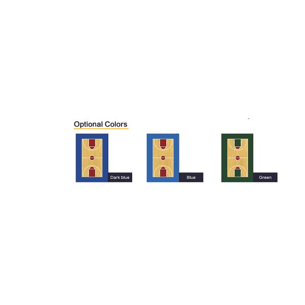 5mm Middle School Basketball Court Waterproof Wear Resistance