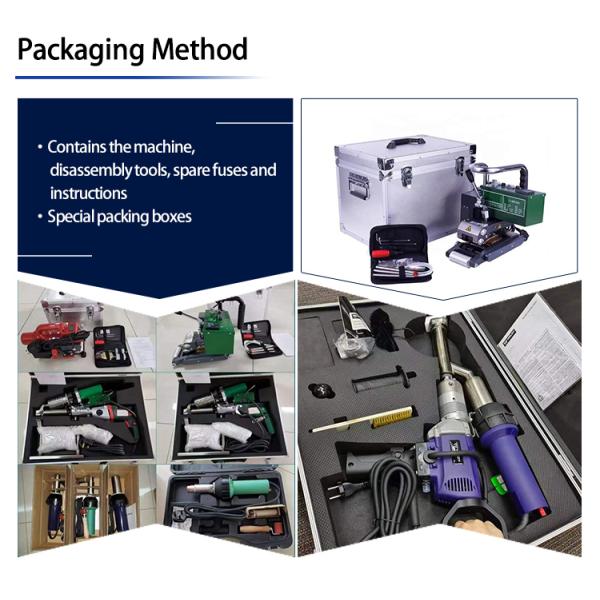 Adjustable Welding Time HMT900 Plastic Geomembrane Welder for HDPE Geomembrane Welding