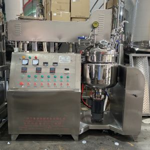 50L Small Cosmetic Cream Mixer Homogenizer Facial Cream Making Machine