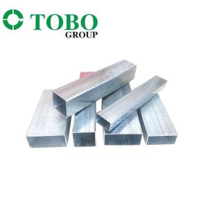 China Low price galvanized steel pipe zinc coated pipe hollow section square steel 40x40 square tube for construction wholesale