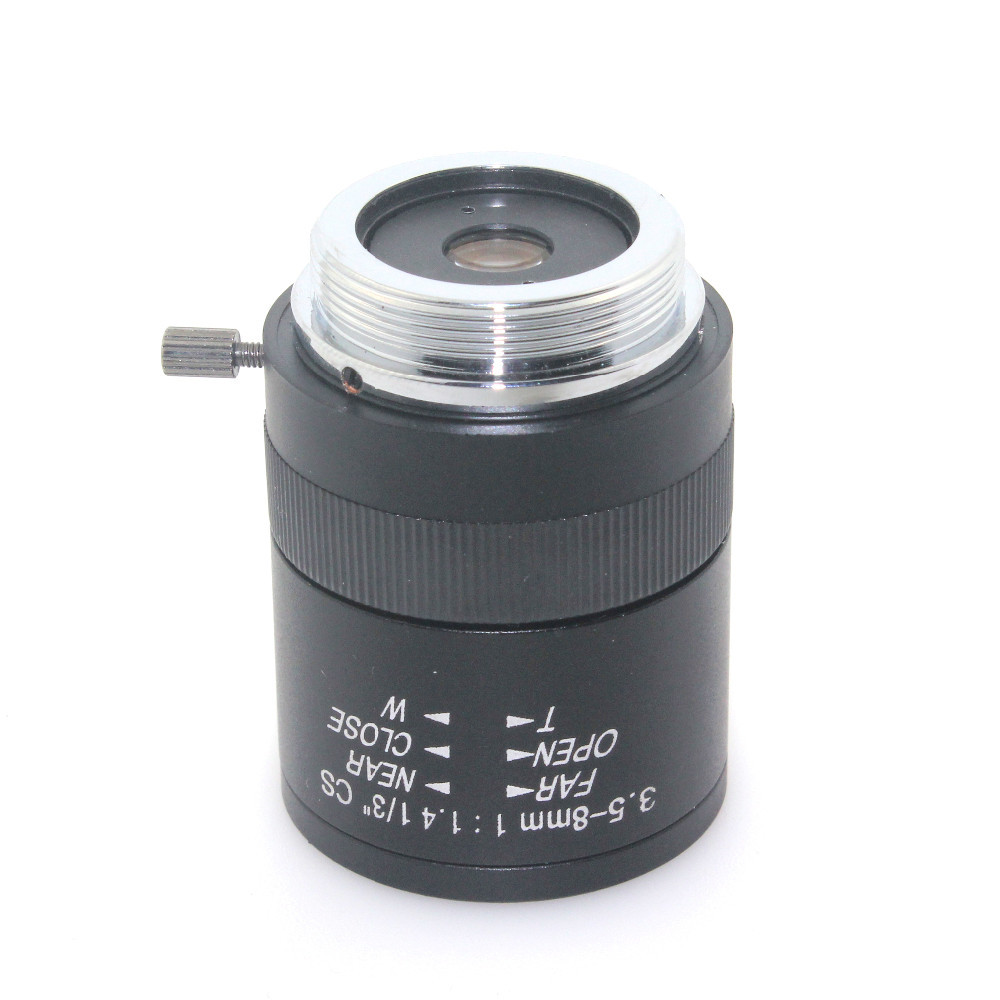 1/3 Machine Vision 8mm Metal Digital Varifocal Lens