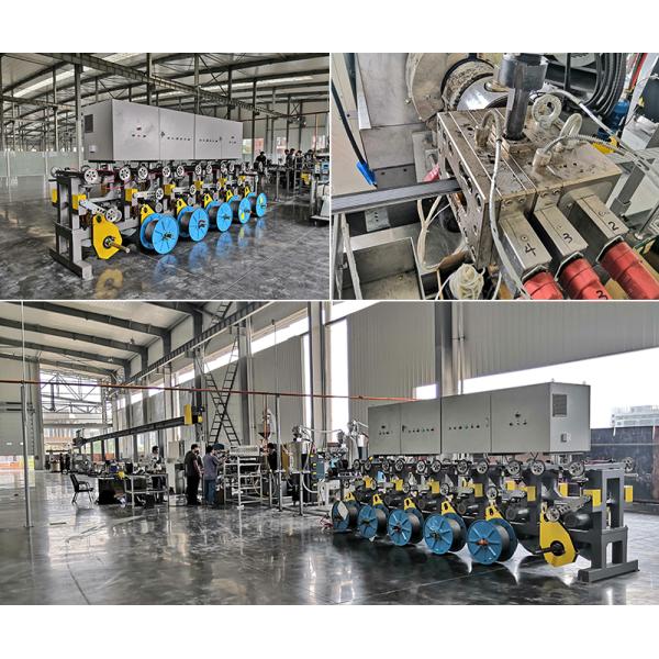 Elevator Travelling Cable Extruder Machine TPU Extrusion