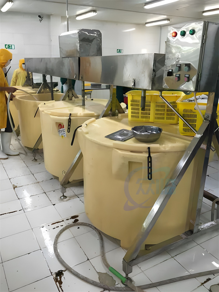 Blender Seafood Fish and Shrimp Processing Shrimp Production Soaking Blender Special for Shrimp Processing Plants