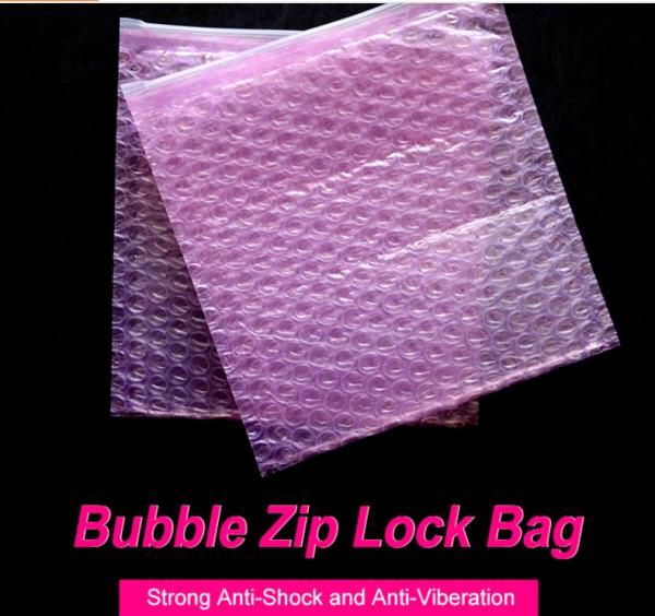 Quality zipper bubble envelope -printed for sale