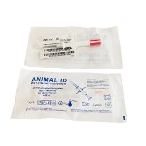 China Pp Injection Material Iso Transponder Microchip Track Pet Microchip Up 10cm Read Range wholesale