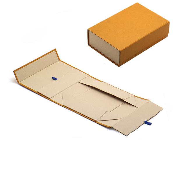 Quality Recycled Foldable Cardboard Gift Boxes Tuck End Box Packaging With Design Printing for sale